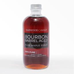 Harwood Gold Bourbon Barrel Aged Maple Syrup