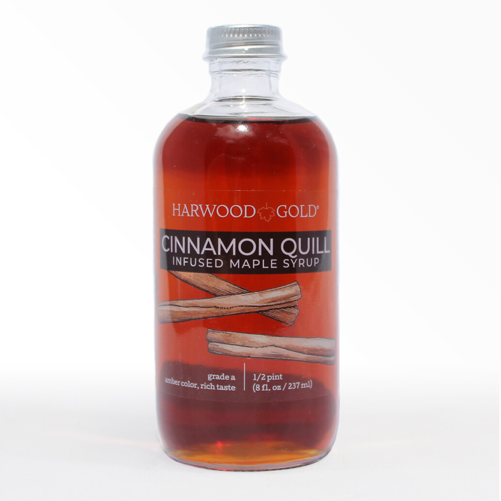 Harwood Gold Cinnamon Quill Infused Maple Syrup