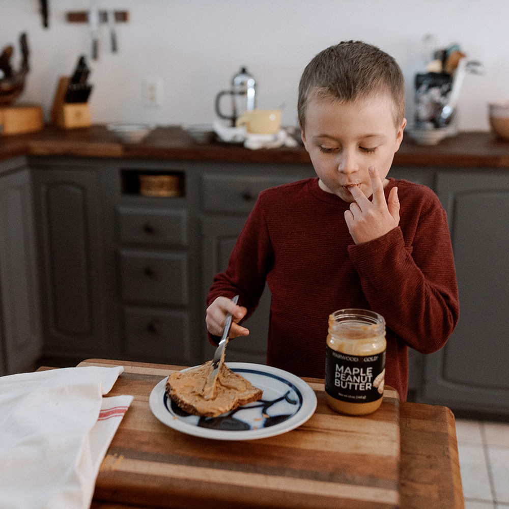 Harwood Gold Maple Peanut Butter