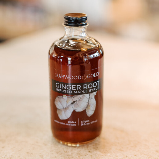 Ginger Root Infused Maple Syrup